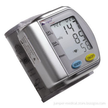 Automatic digital wrist blood pressure monitor, CE certified, 90 sets memory, LCD displayNew